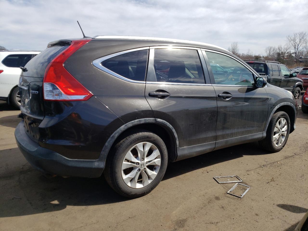 2014 Honda CR-V VIN 5J6RM4H7XEL020549 Copart auction photo, rear end / minor dent/scratches damage thumbnail 3