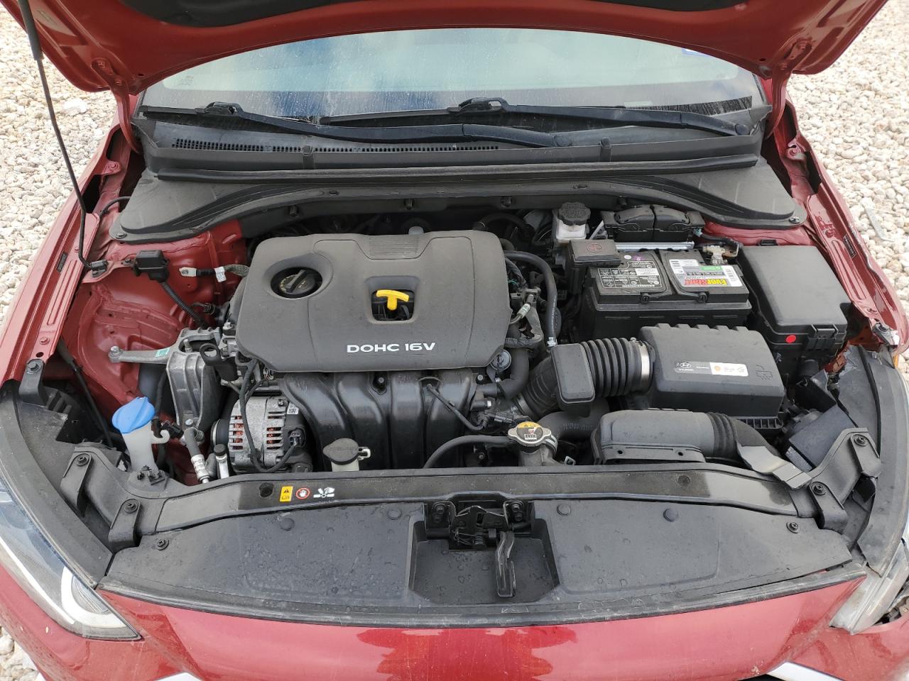 2017 Hyundai Elantra VIN 5NPD84LF4HH199229 Copart auction photo, side / front end damage thumbnail 13
