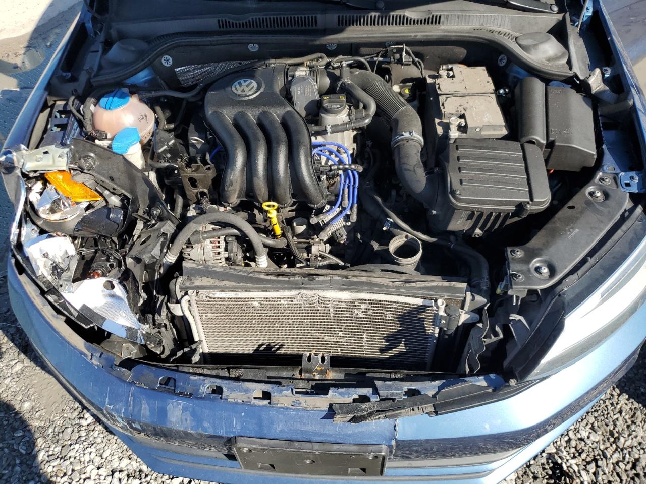 2015 Volkswagen Jetta VIN 3VW2K7AJ0FM339637 Copart auction photo, front end damage thumbnail 11