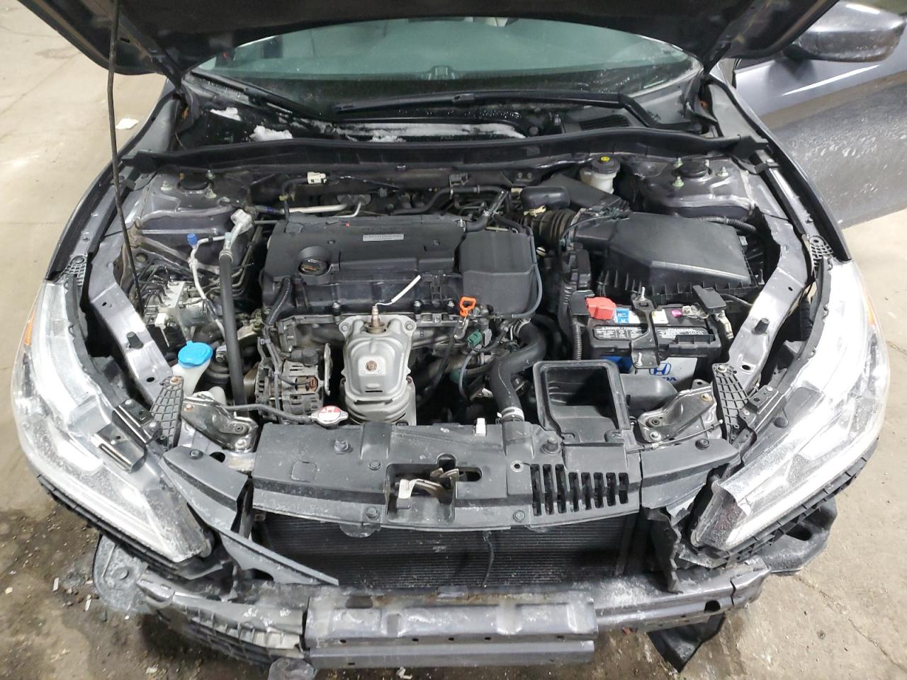 2017 Honda Accord VIN 1HGCR2F30HA298945 Copart auction photo, front end damage thumbnail 11