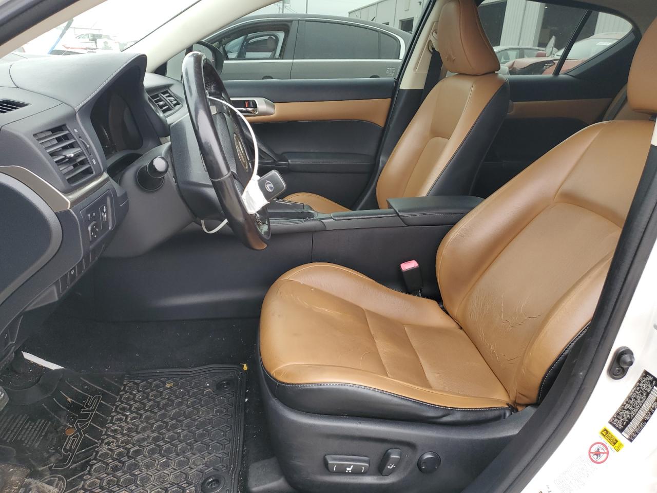 2015 Lexus CT VIN JTHKD5BH0F2246507 Copart auction photo, rear end damage thumbnail 7