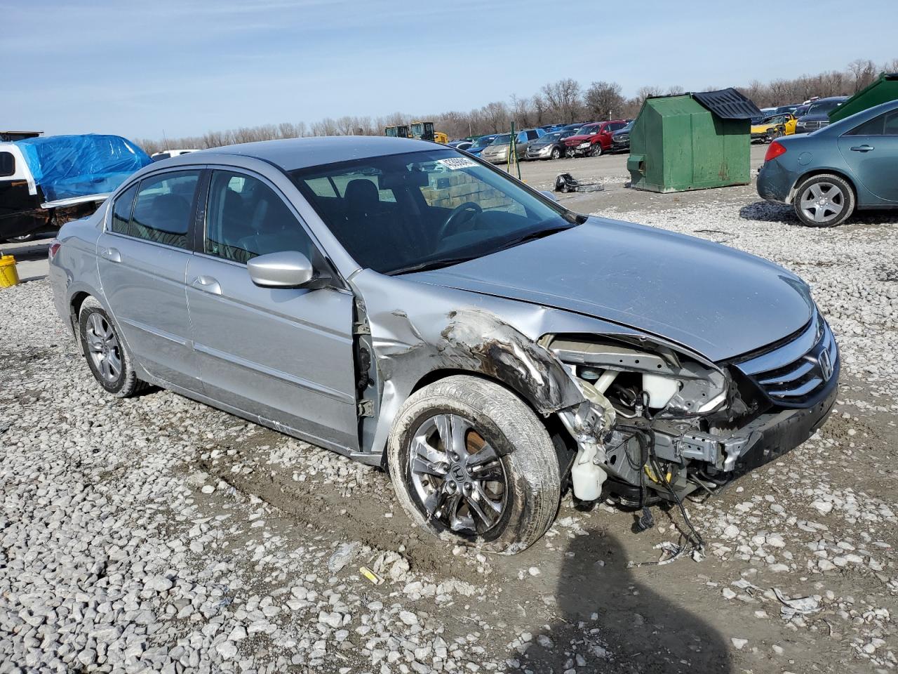 2012 Honda Accord VIN 1HGCP2F60CA173260 Copart auction photo, front end damage thumbnail 4