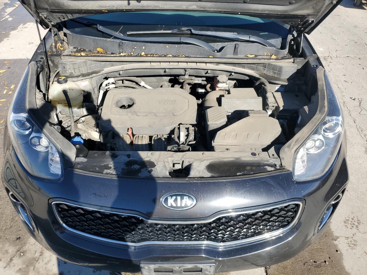2017 KIA Sportage VIN KNDPNCAC1H7205517 Copart auction photo, side / front end damage thumbnail 12