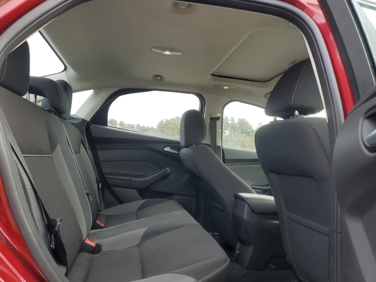 2014 Ford Focus VIN 1FADP3F28EL366453 Copart auction photo, rear end / minor dent/scratches damage thumbnail 10