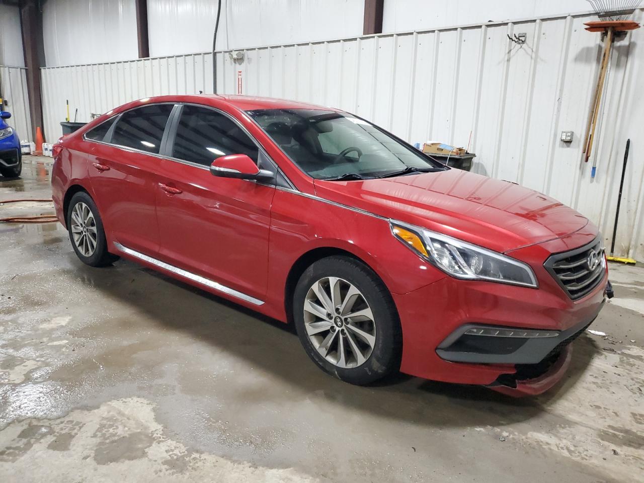 2017 Hyundai Sonata VIN 5NPE34AF6HH486335 Copart auction photo, front end damage thumbnail 4