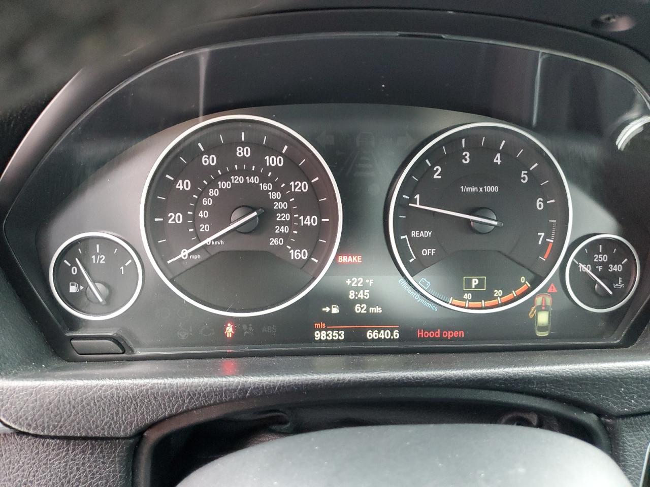 2013 BMW 3er VIN WBA3B3C57DJ811484 Copart auction photo, undercarriage damage thumbnail 9