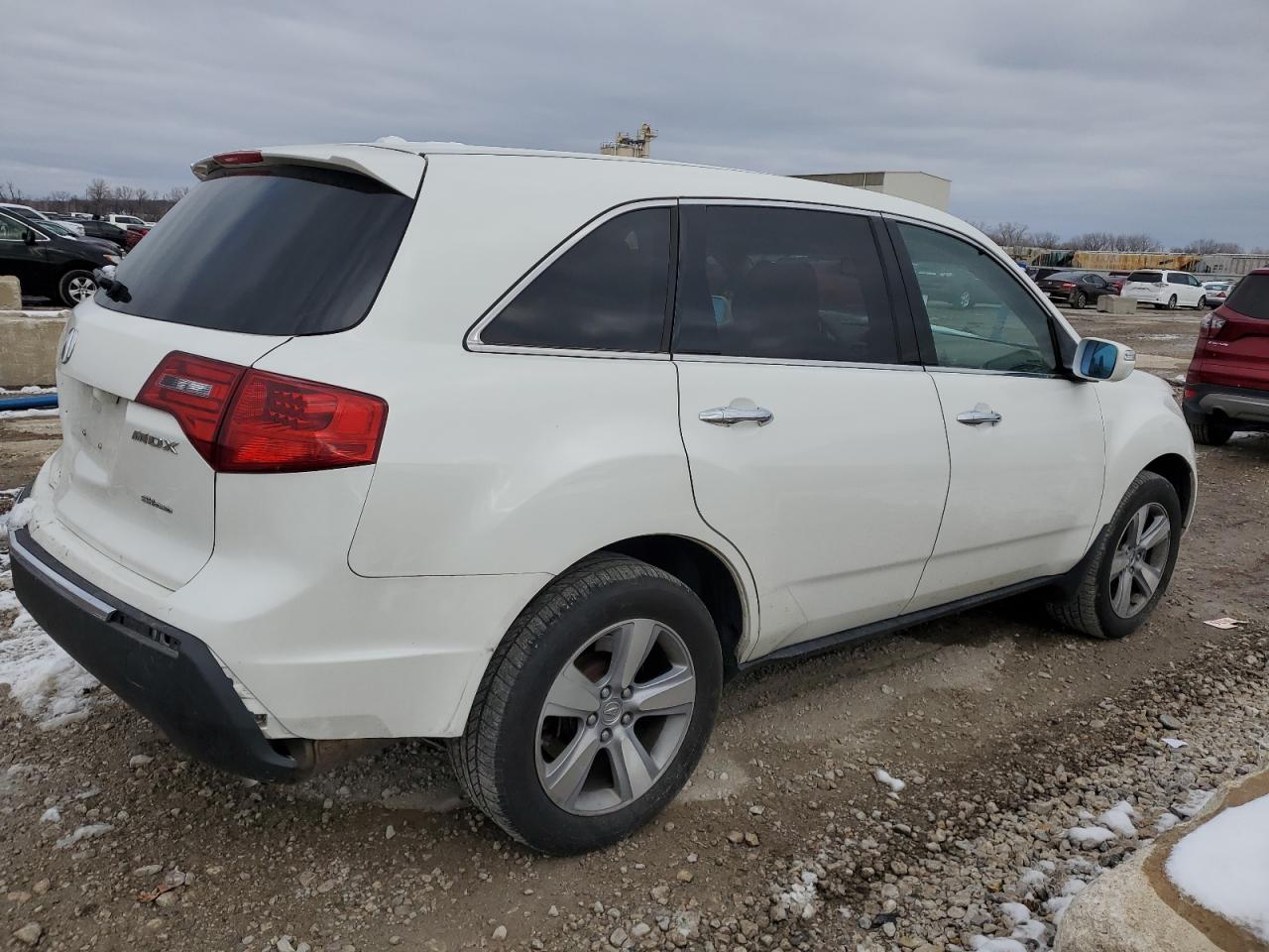 2012 Acura MDX VIN 2HNYD2H27CH516987 Copart auction photo, all over damage thumbnail 3