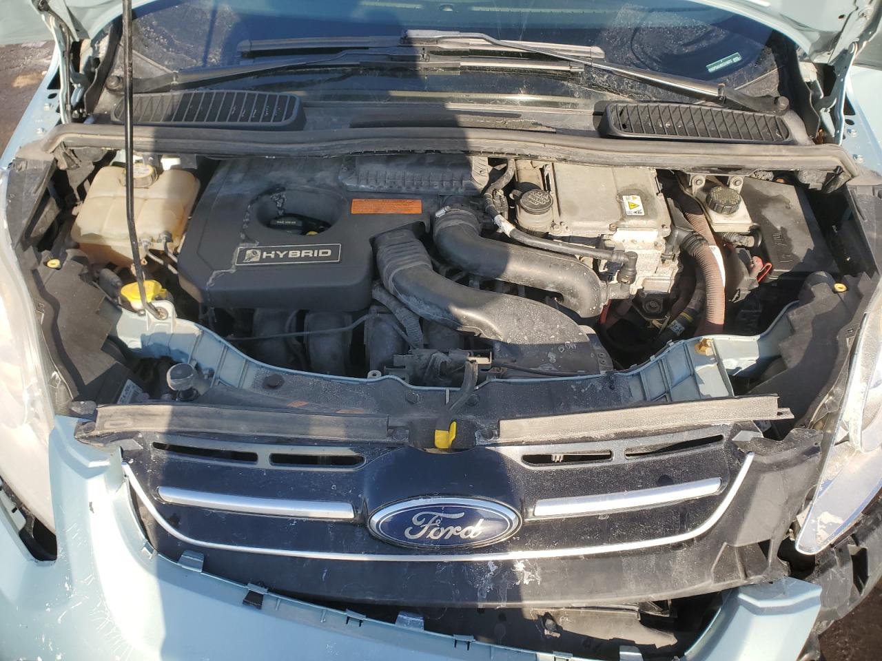 2013 Ford C-MAX VIN 1FADP5AU4DL519672 Copart auction photo, front end damage thumbnail 11