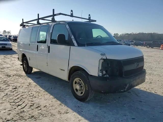 2004 Chevrolet Express VIN 1GCGG25U341191561 Copart auction photo, front end damage thumbnail 11