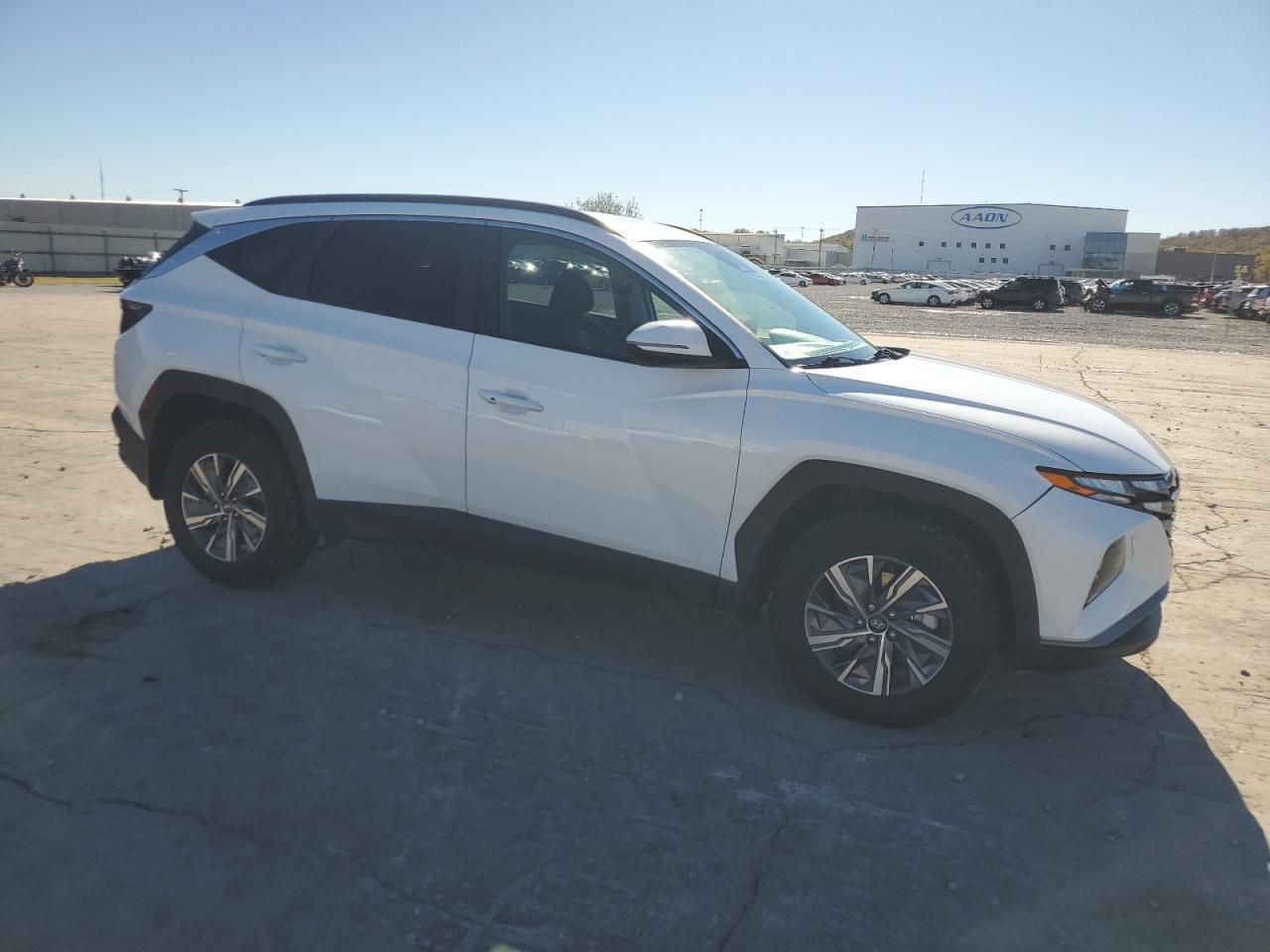 2022 Hyundai Tucson VIN KM8JBCA11NU025797 Copart auction photo, rear end damage thumbnail 4