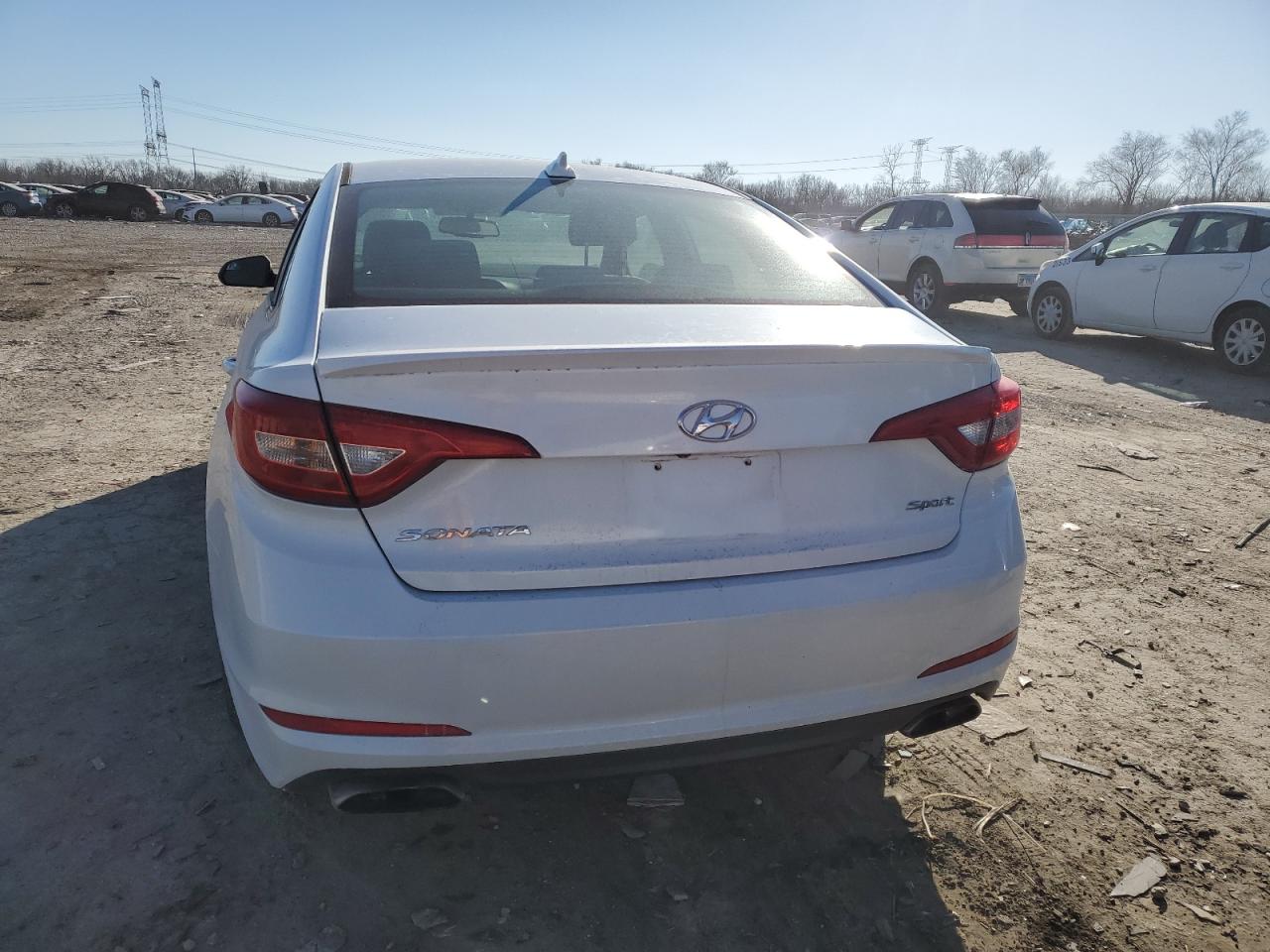 2015 Hyundai Sonata VIN 5NPE34AF5FH051111 Copart auction photo, front end damage thumbnail 6