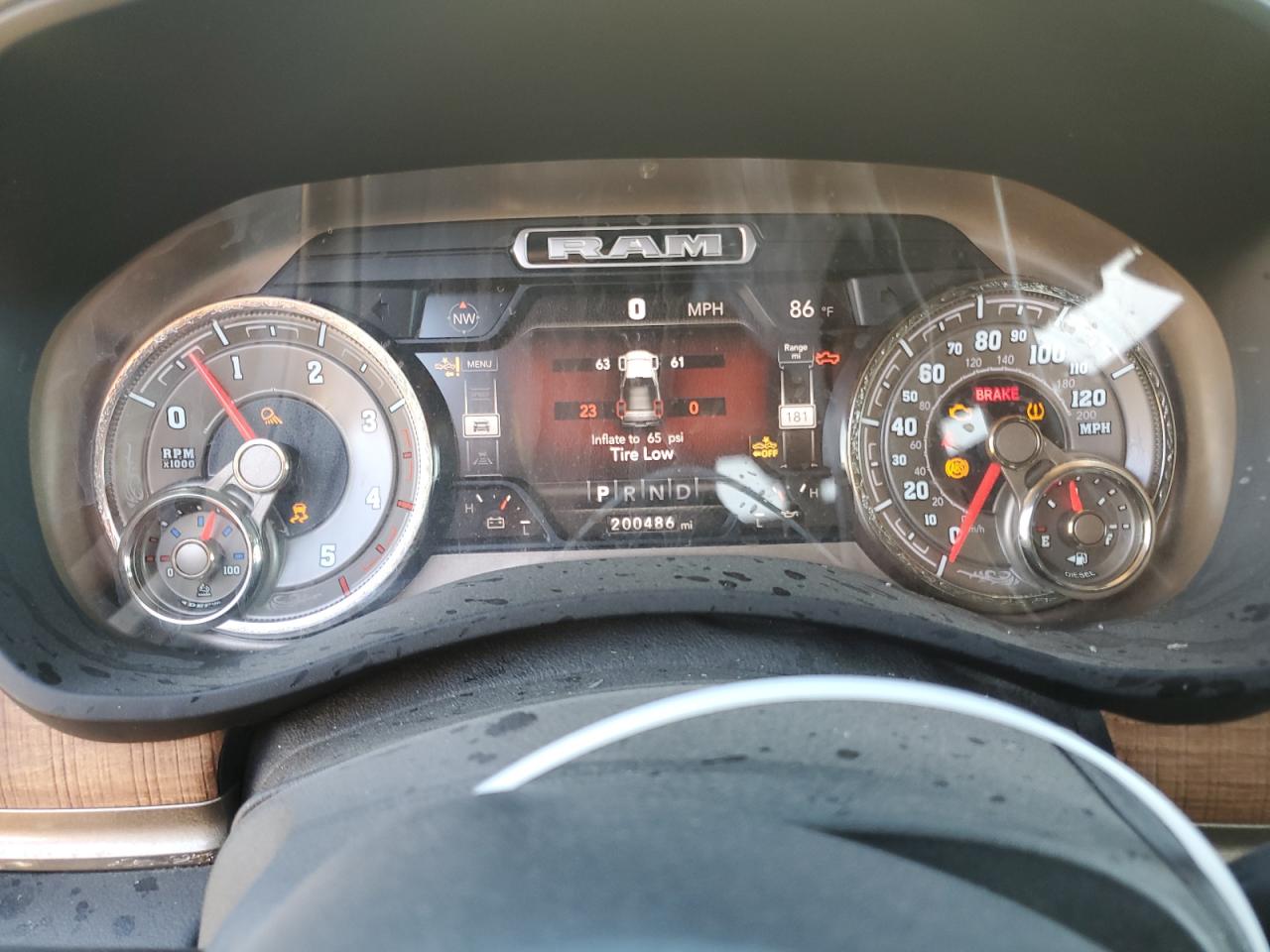 2020 RAM 2500 VIN 3C6UR5PL0LG191818 Copart auction photo, all over / undercarriage damage thumbnail 9