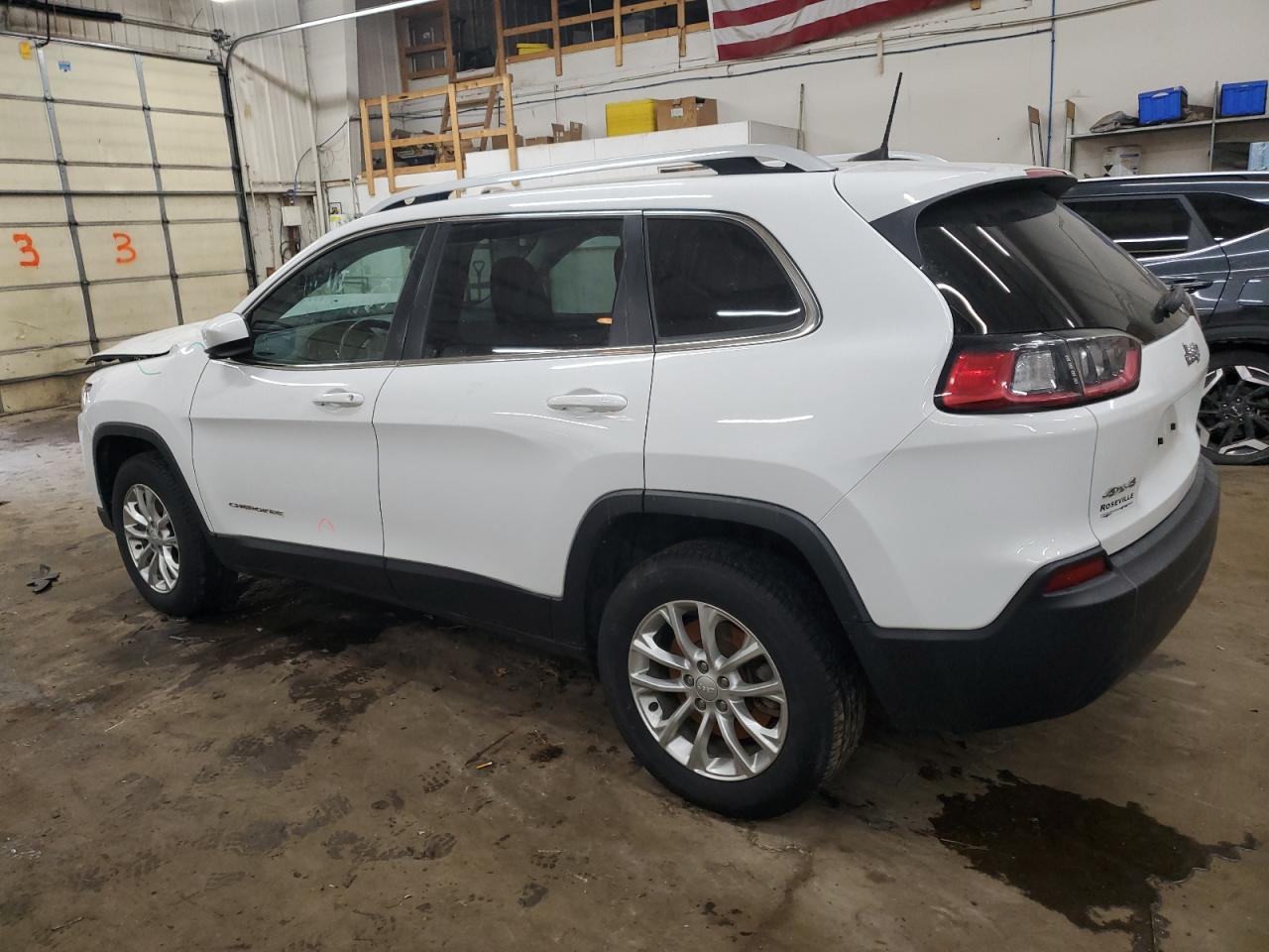 2019 Jeep Grand Cherokee VIN 1C4PJMCB2KD380258 Copart auction photo, front end / side damage thumbnail 2