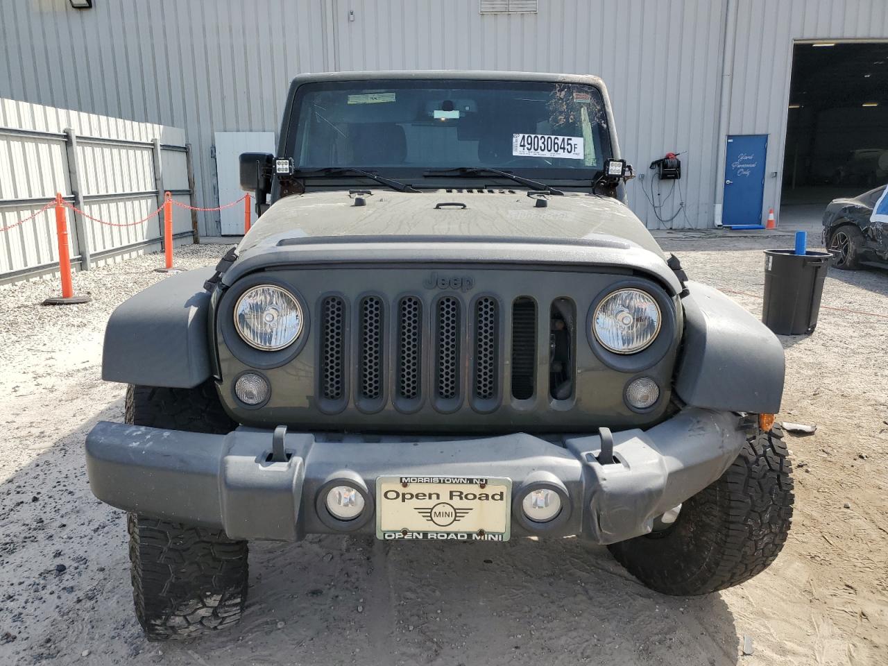 2015 Jeep Wrangler VIN 1C4BJWDGXFL688273 Copart auction photo, rear end / side damage thumbnail 5