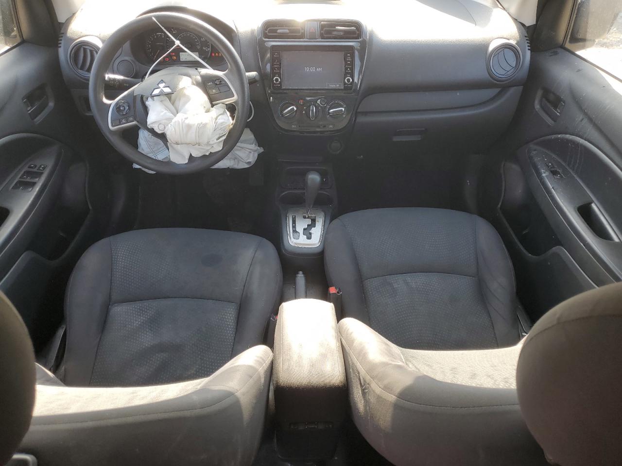 2019 Mitsubishi Mirage VIN ML32F3FJ6KHF13742 Copart auction photo, front end / side damage thumbnail 8