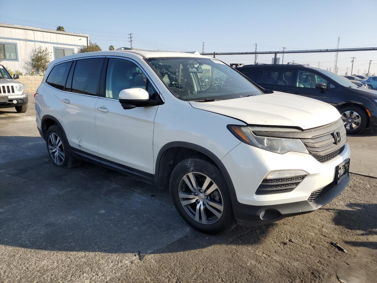 2017 Honda Pilot VIN 5FNYF5H54HB014544 Copart auction photo, mechanical / all over damage thumbnail 4