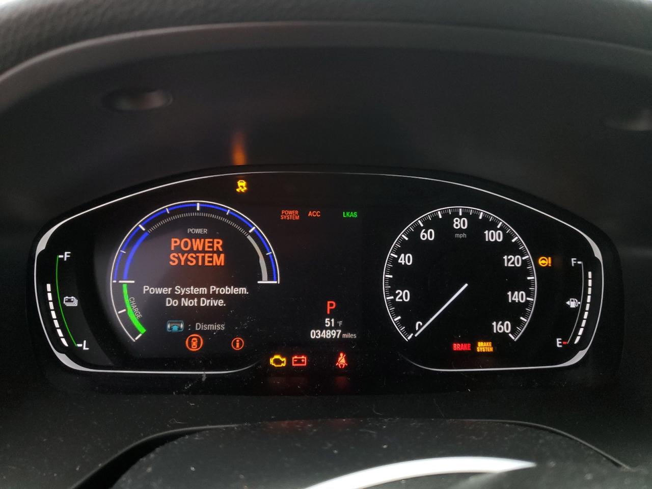 2022 Honda Insight VIN 19XZE4F52NE003564 Copart auction photo, rear end damage thumbnail 9