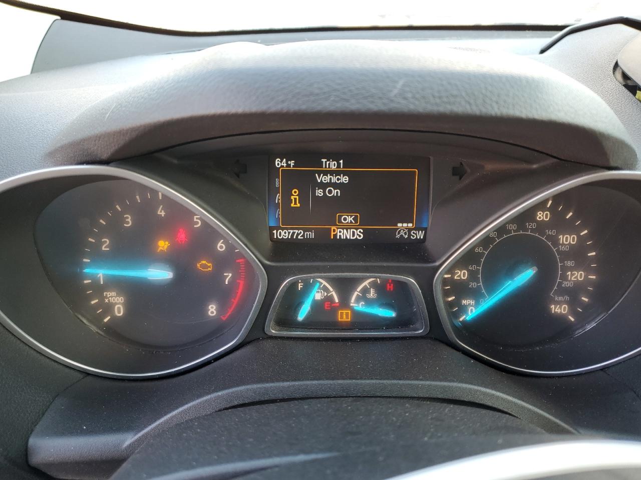 2018 Ford Escape VIN 1FMCU0HD6JUB67221 Copart auction photo, front end damage thumbnail 9