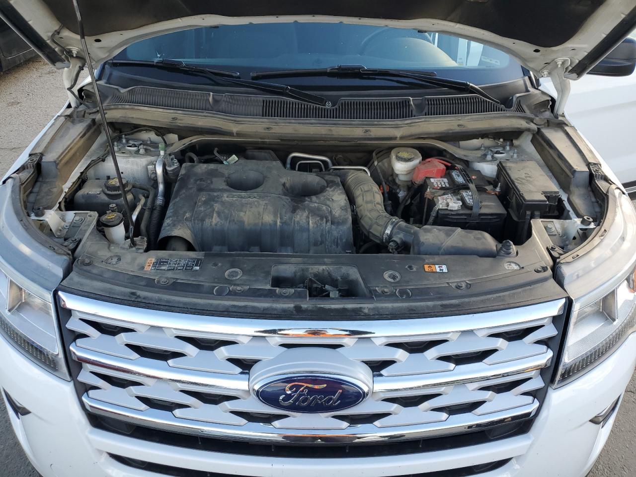 2018 Ford Explorer VIN 1FM5K8DH1JGC94382 Copart auction photo, rear end damage thumbnail 12