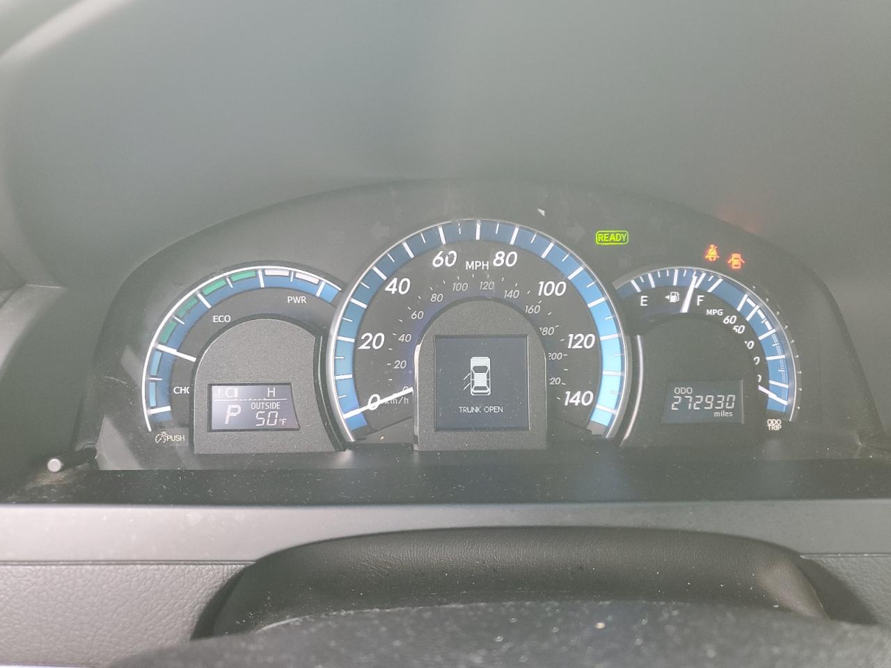 2014 Toyota Camry VIN 4T1BD1FK0EU121652 Copart auction photo, front end / rear end damage thumbnail 9