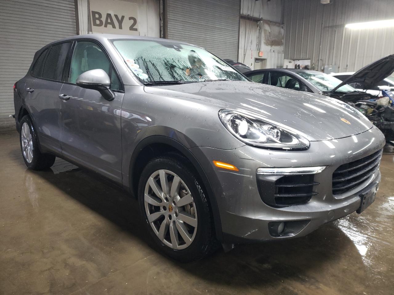 2017 Porsche Cayenne VIN WP1AB2A20HLA51565 Copart auction photo, rear end damage thumbnail 4