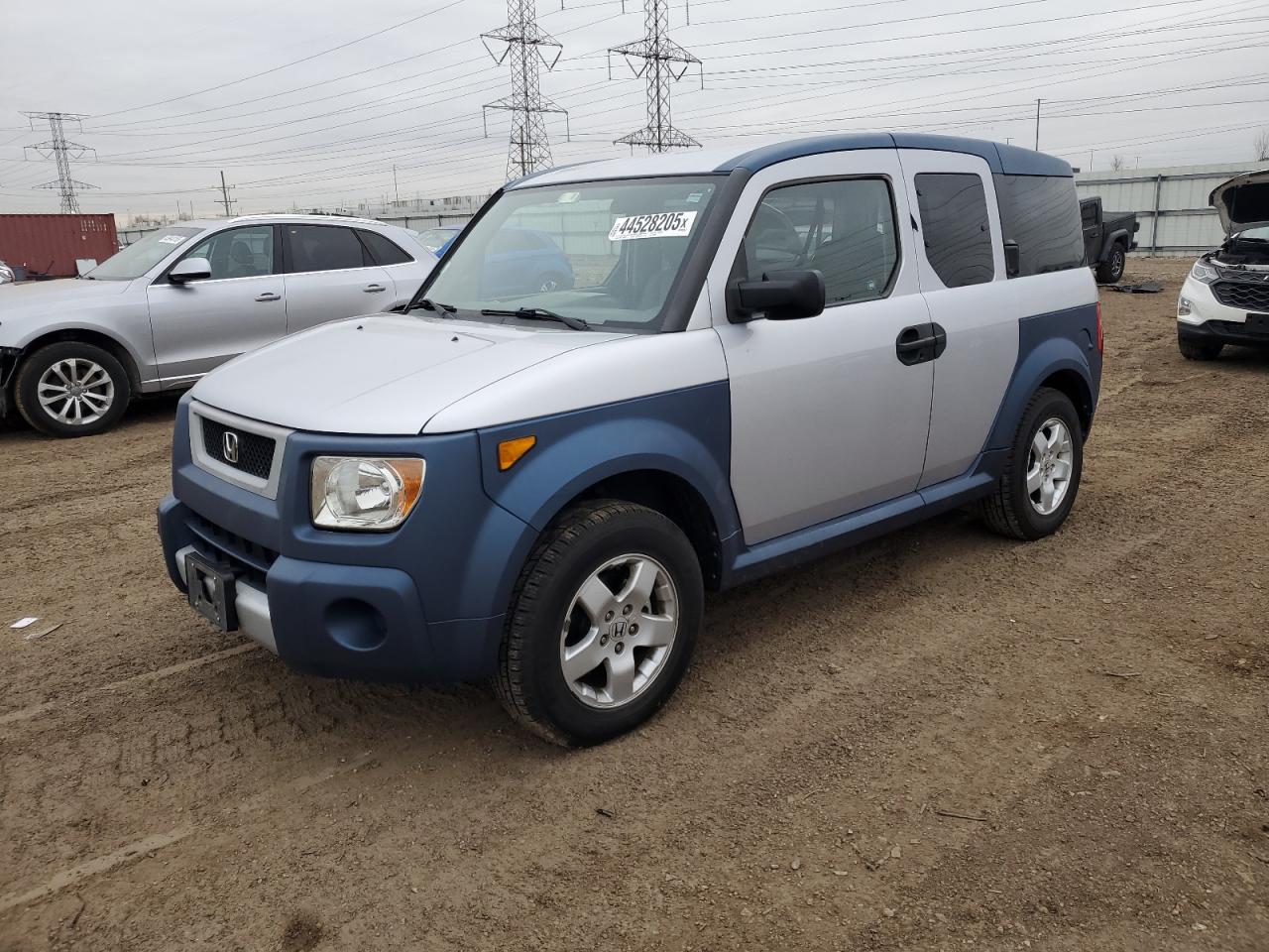 2005 Honda Element VIN 5J6YH28605L029899