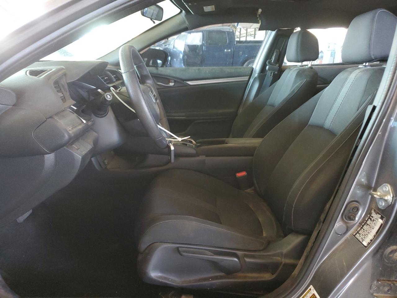 2017 Honda Civic VIN SHHFK7H53HU214666 Copart auction photo, side / rear end damage thumbnail 7
