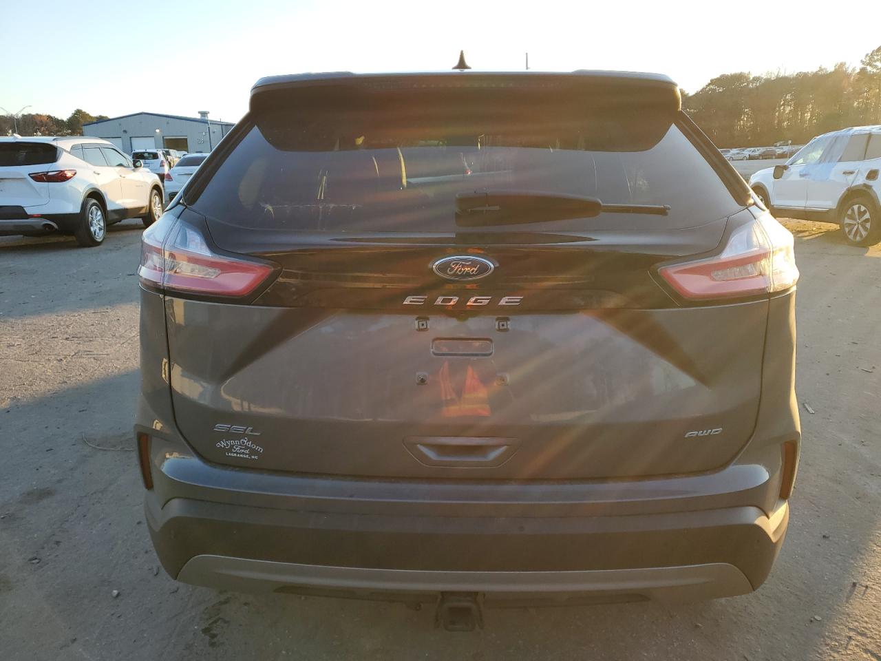 2022 Ford Edge VIN 2FMPK4J96NBA88891 Copart auction photo, front end / undercarriage damage thumbnail 6