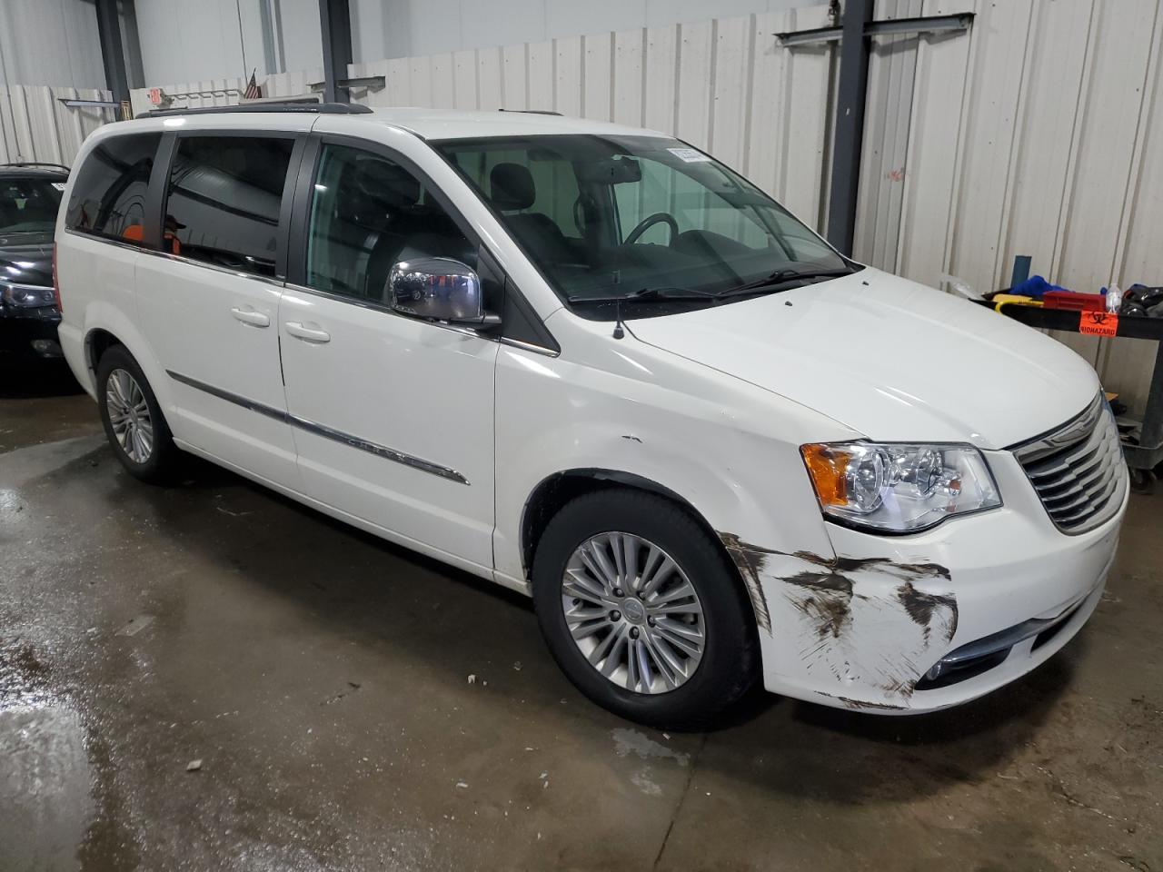 2013 Chrysler Town & Country VIN 2C4RC1CGXDR664346 Copart auction photo, front end damage thumbnail 4