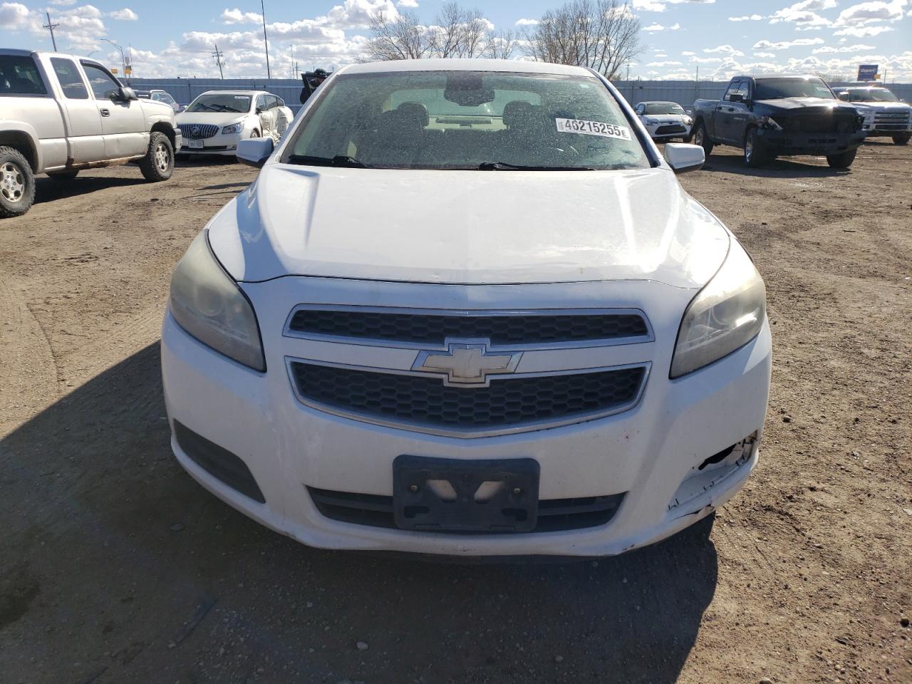 2013 Chevrolet Malibu VIN 1G11D5RR2DF111071 Copart auction photo, front end / hail damage thumbnail 5
