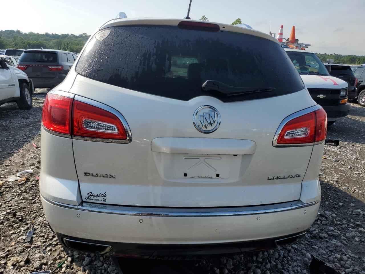 2015 Buick Enclave VIN 5GAKRBKDXFJ295686 Copart auction photo, front end damage thumbnail 6