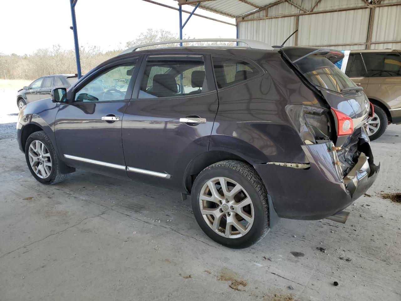 2013 Nissan Rogue VIN JN8AS5MT1DW004954 Copart auction photo, rear end / minor dent/scratches damage thumbnail 2