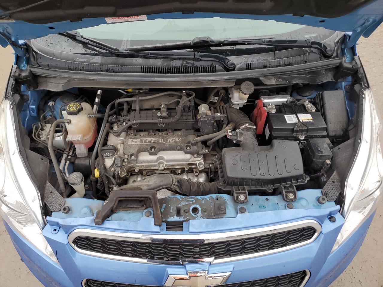 2015 Chevrolet Spark VIN KL8CD6S97FC737325 Copart auction photo, side damage thumbnail 11