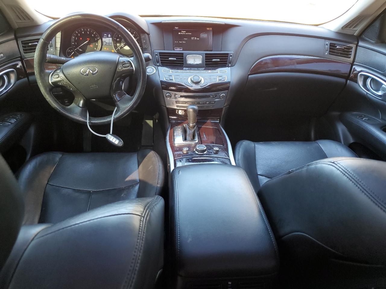 2011 Infiniti M VIN JN1BY1AP6BM323423 Copart auction photo, rear end / front end damage thumbnail 8