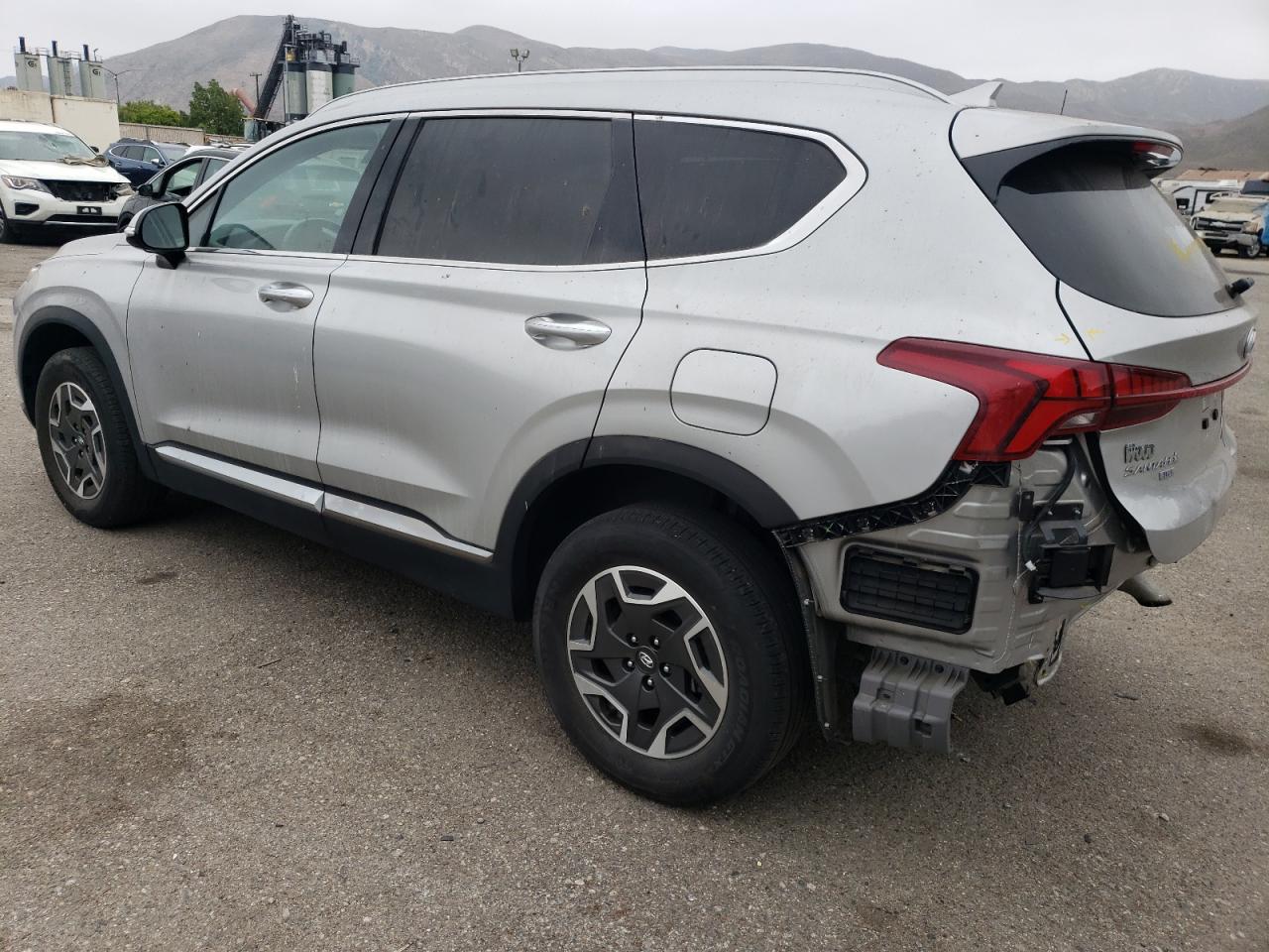 2021 Hyundai Santa Fe VIN KM8S2DA1XMU006125 Copart auction photo, rear end damage thumbnail 2