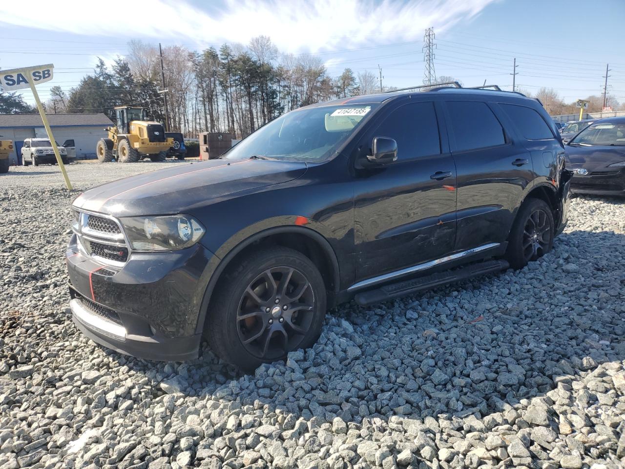 2012 Dodge Durango VIN 1C4SDHDT1CC100109 - Copart auction photo