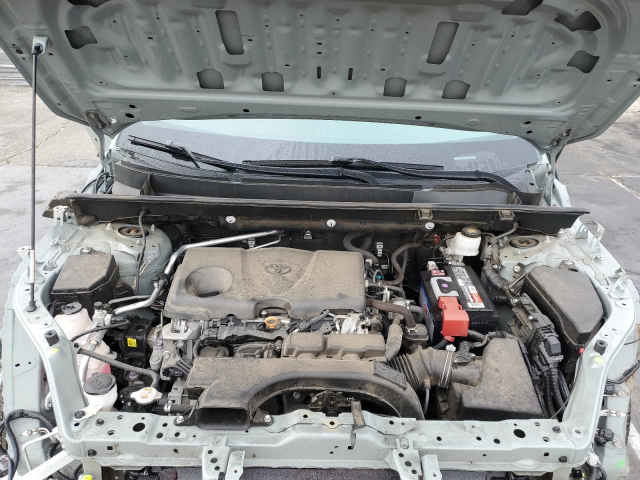2019 Toyota RAV 4 VIN 2T3J1RFV3KW048468 Copart auction photo, front end / all over damage thumbnail 12