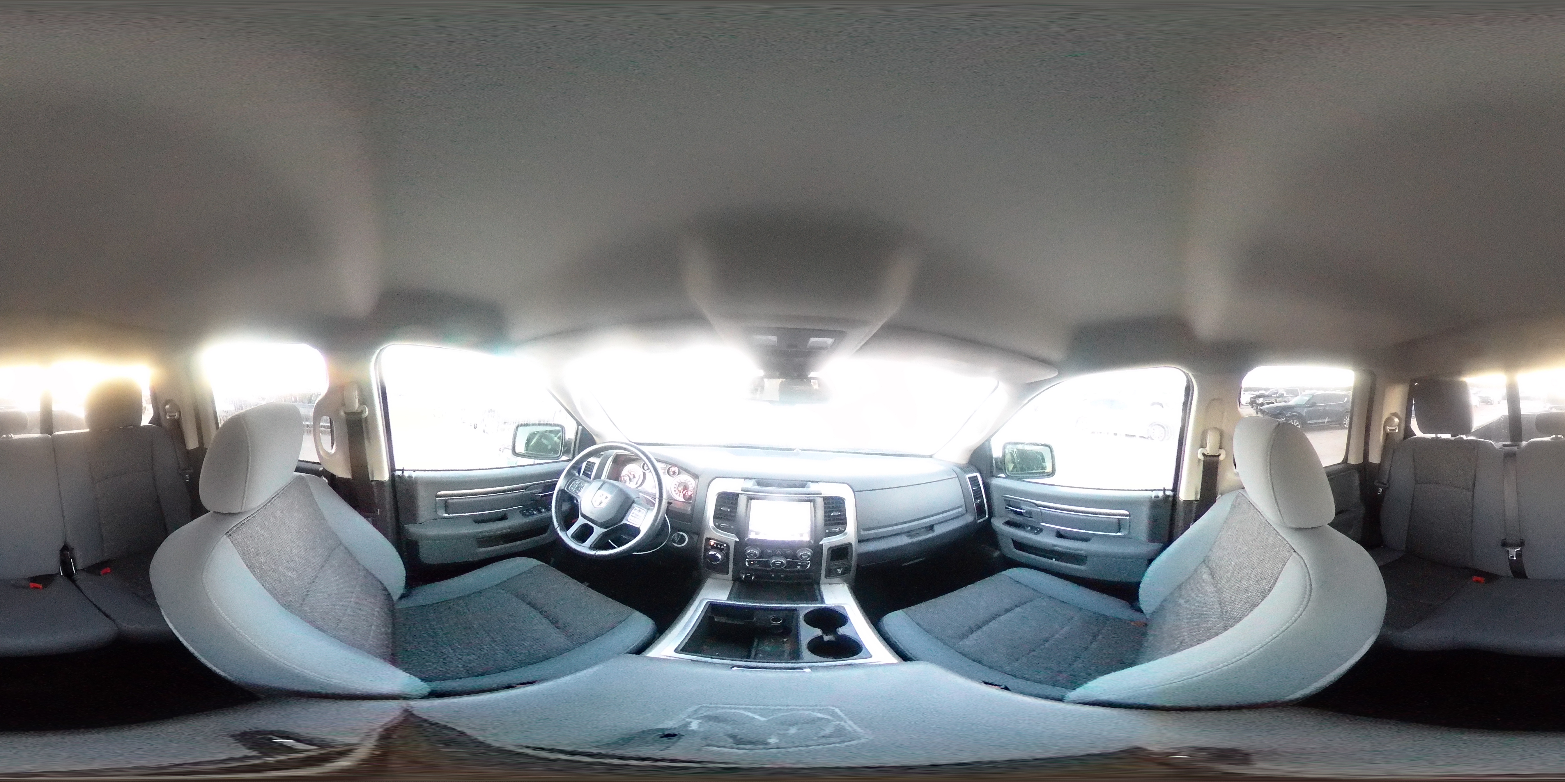 2014 RAM 1500 VIN 1C6RR6GT5ES185116 Copart auction photo, front end damage thumbnail 13