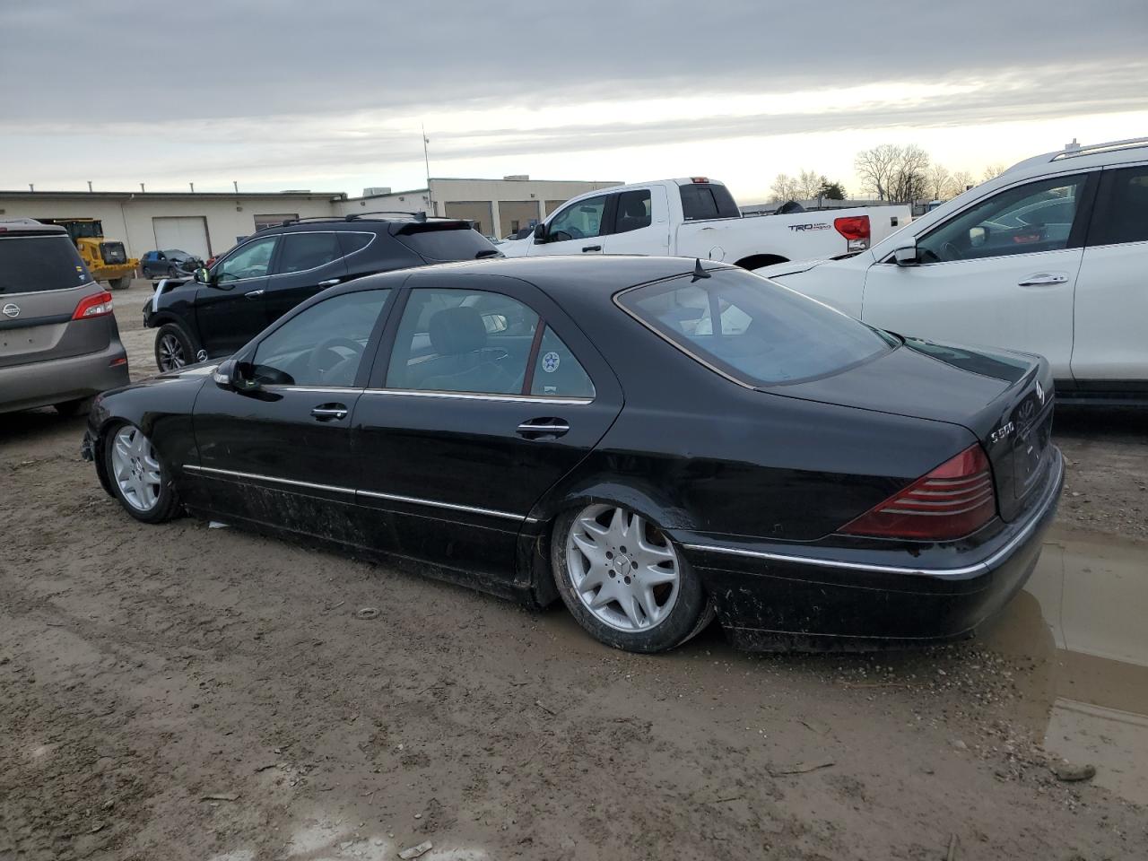 2003 Mercedes-Benz S-klasse VIN WDBNG75JX3A326428 Copart auction photo, front end / minor dent/scratches damage thumbnail 2