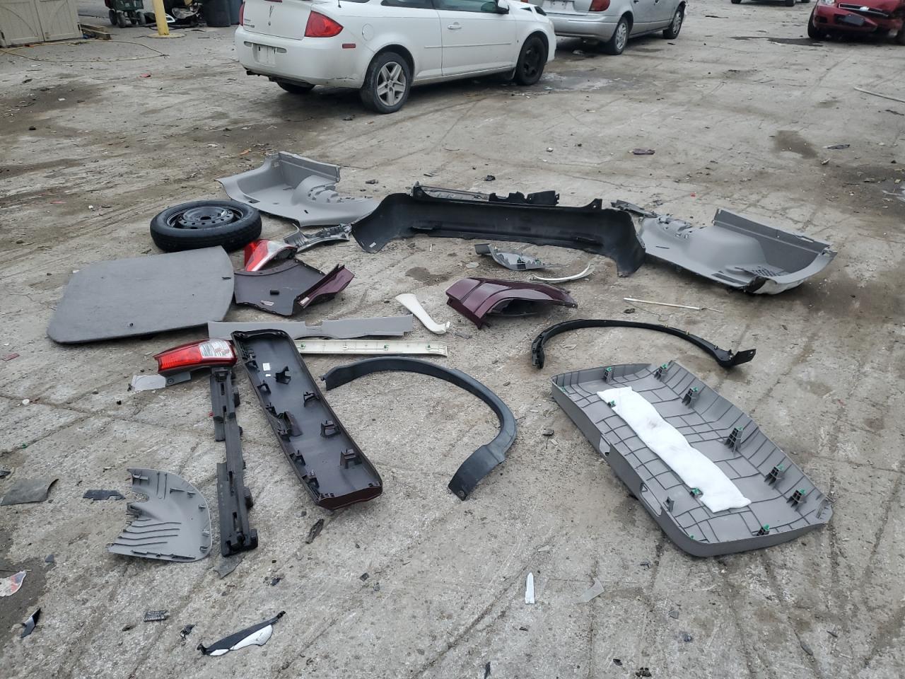 2012 Honda CR-V VIN 5J6RM3H52CL023967 Copart auction photo, rear end damage thumbnail 13