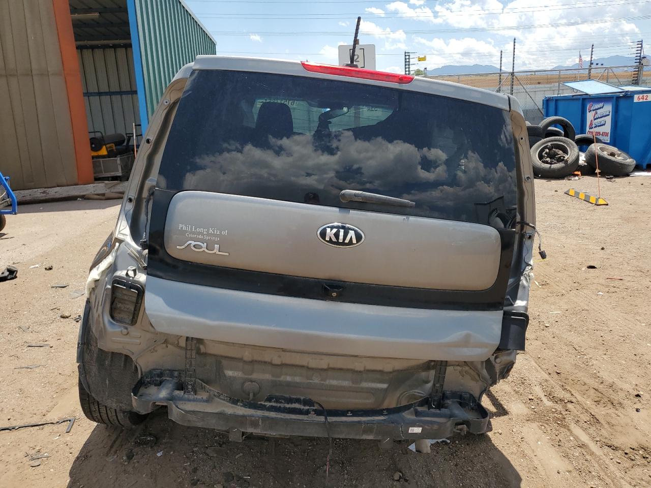 2017 KIA Soul VIN KNDJP3A59H7412352 Copart auction photo, all over damage thumbnail 6