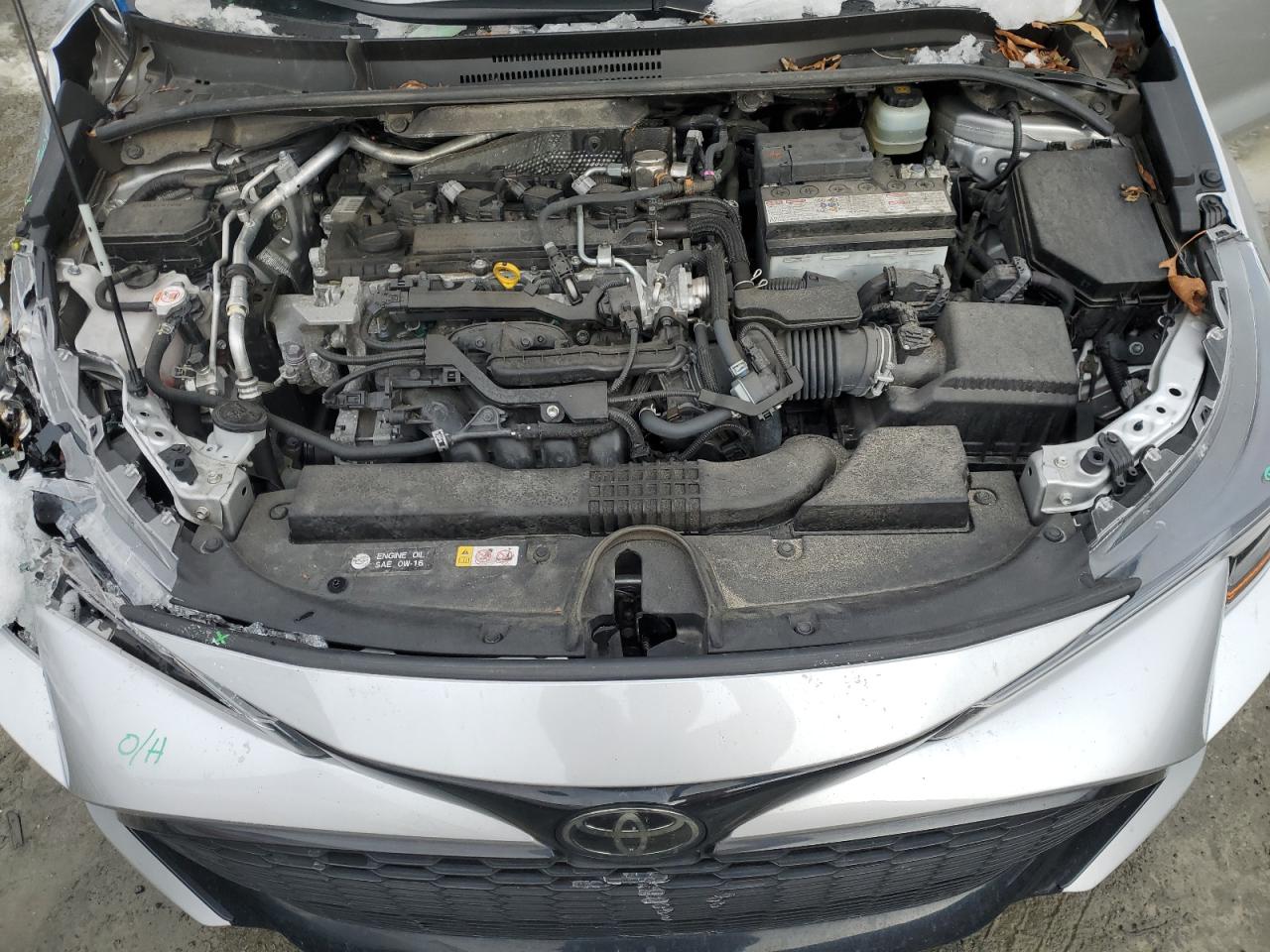 2020 Toyota Corolla VIN JTND4RBE5L3091042 Copart auction photo, all over damage thumbnail 11