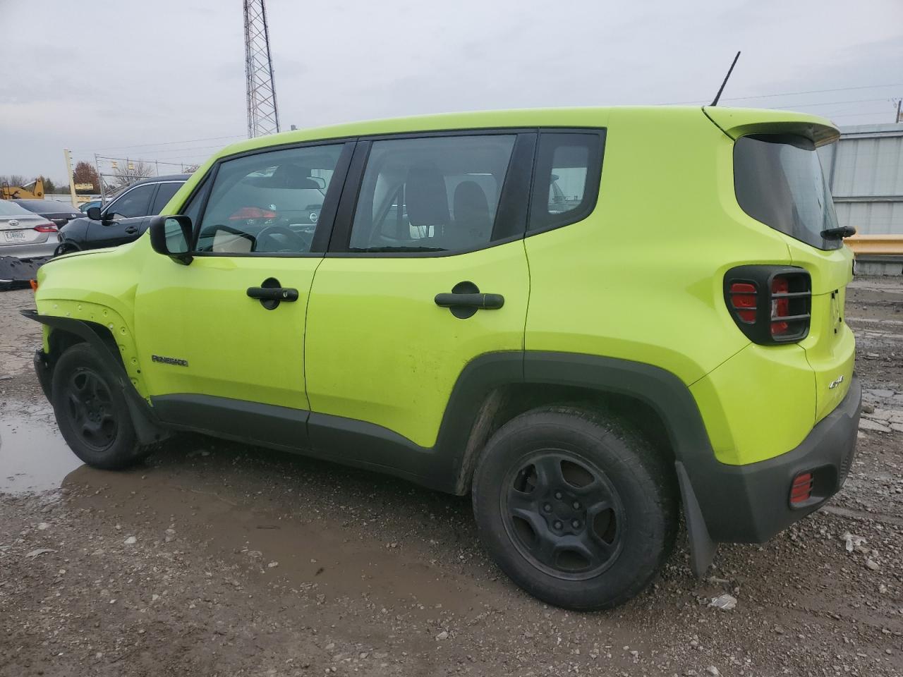 2017 Jeep Renegade VIN ZACCJBAB9HPF09791 Copart auction photo, undercarriage / front end damage thumbnail 2