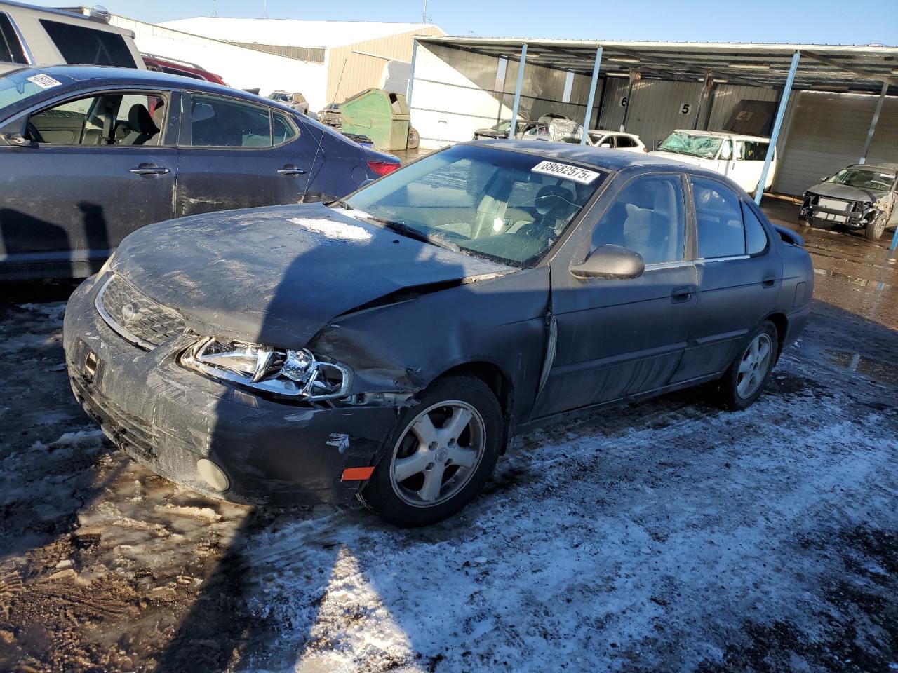 2002 Nissan Sentra VIN 3N1CB51D52L583650