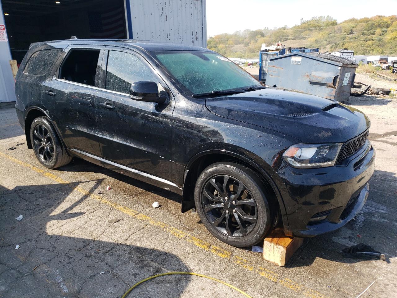 2019 Dodge Durango VIN 1C4SDJCTXKC536819 Copart auction photo, vandalism / missing/altered vin damage thumbnail 4