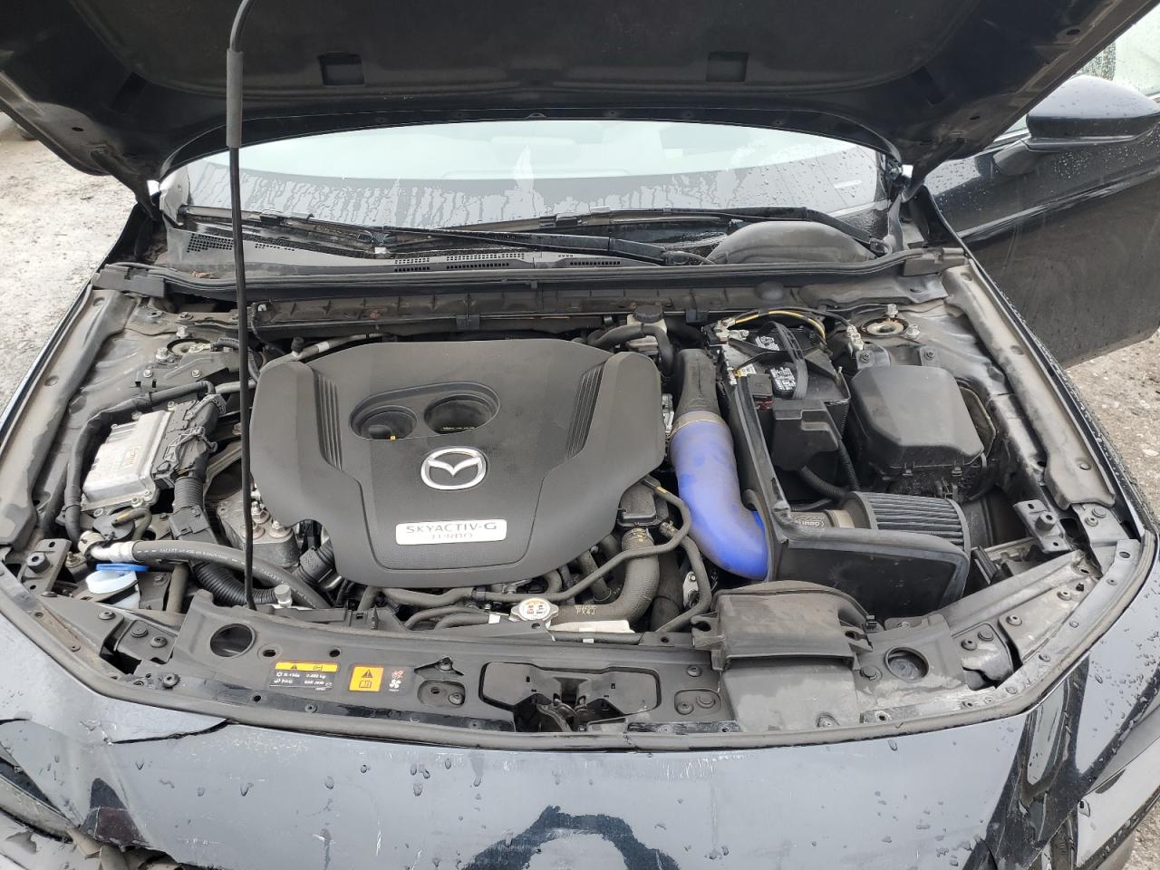 2021 Mazda 3 VIN JM1BPBJY7M1321778 Copart auction photo, front end damage thumbnail 11