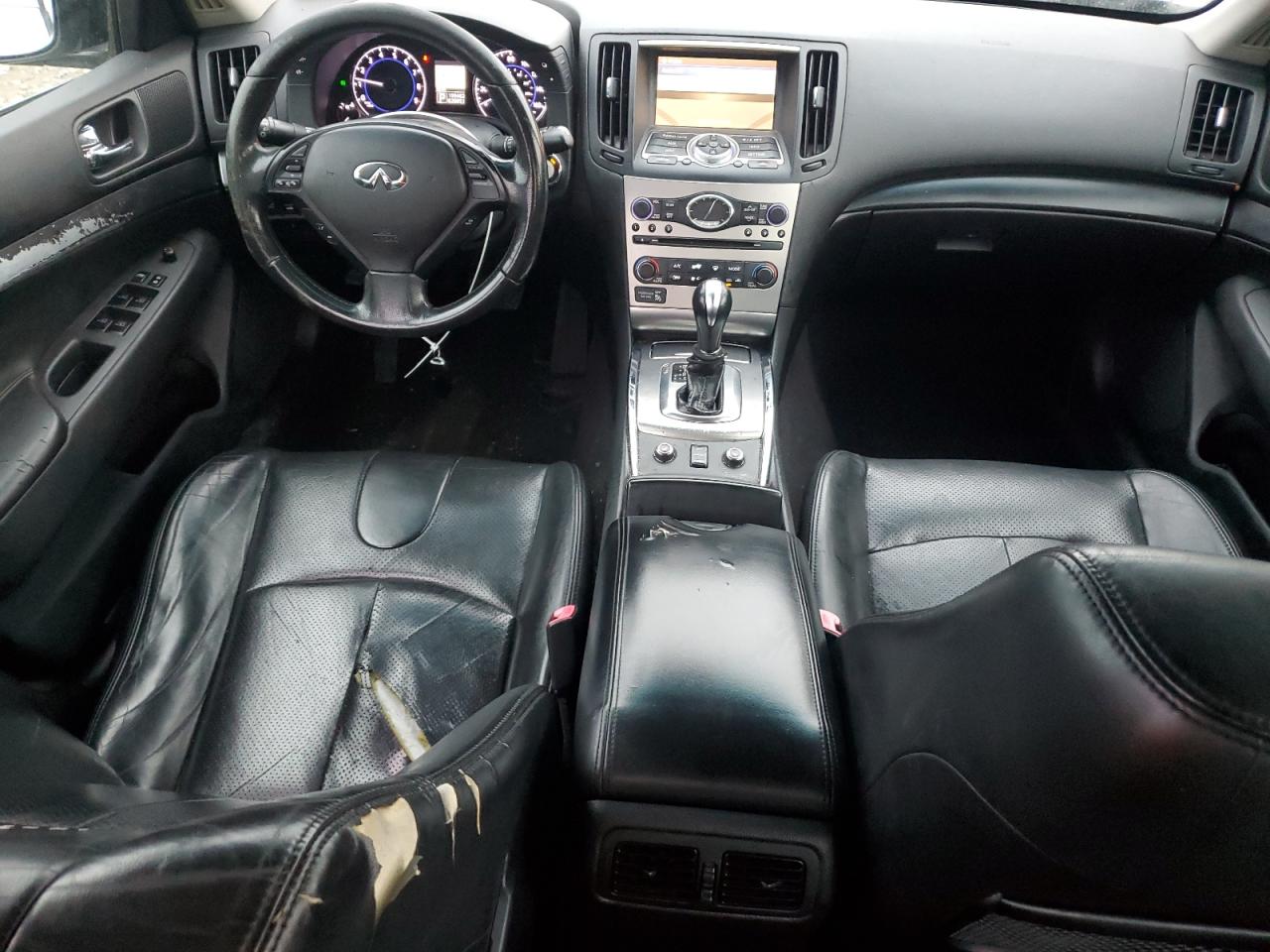 2011 Infiniti G VIN JN1DV6AR4BM654324 Copart auction photo, rear end damage thumbnail 8