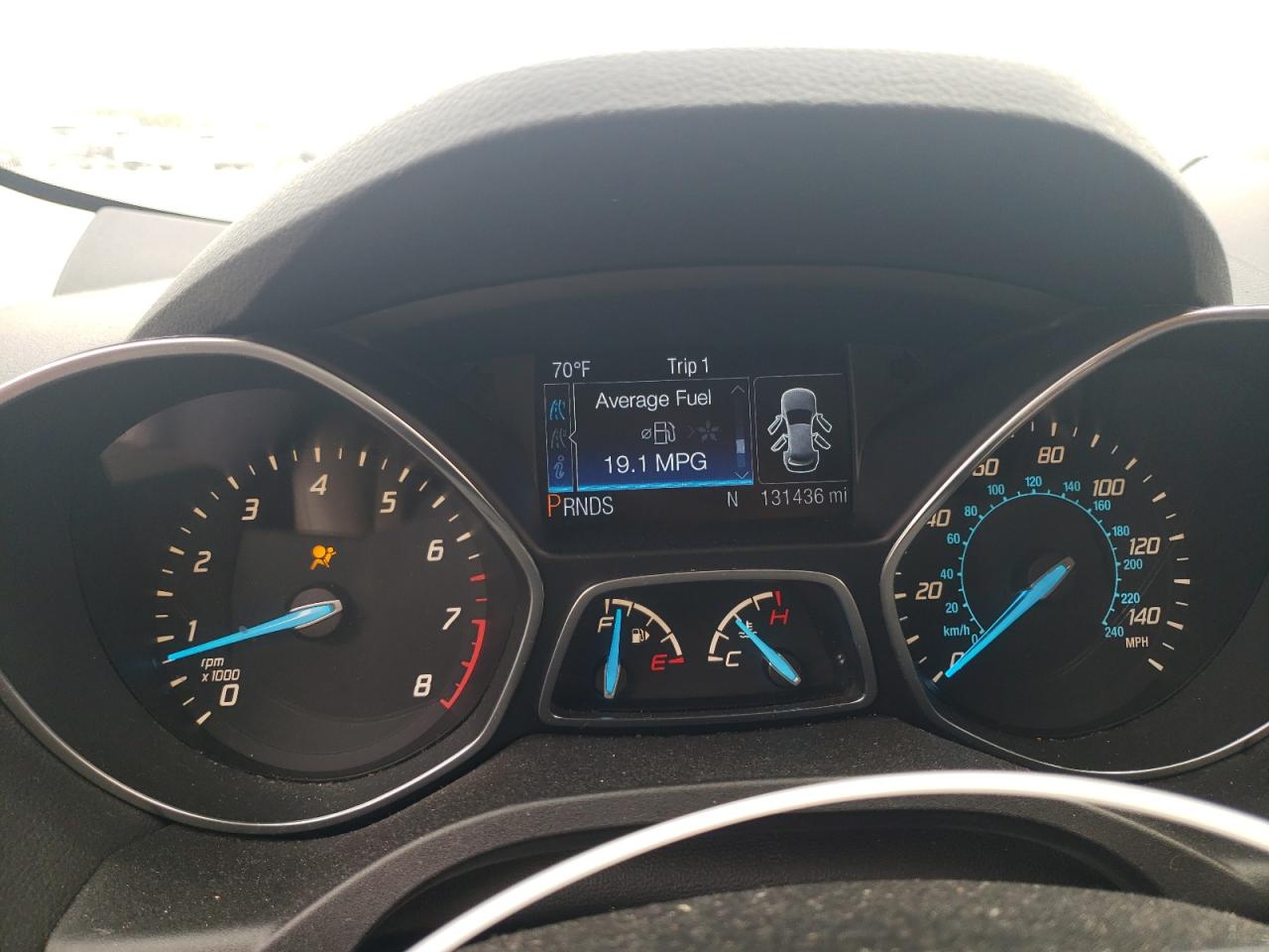 2014 Ford Escape VIN 1FMCU9J97EUA98586 Copart auction photo, all over damage thumbnail 9