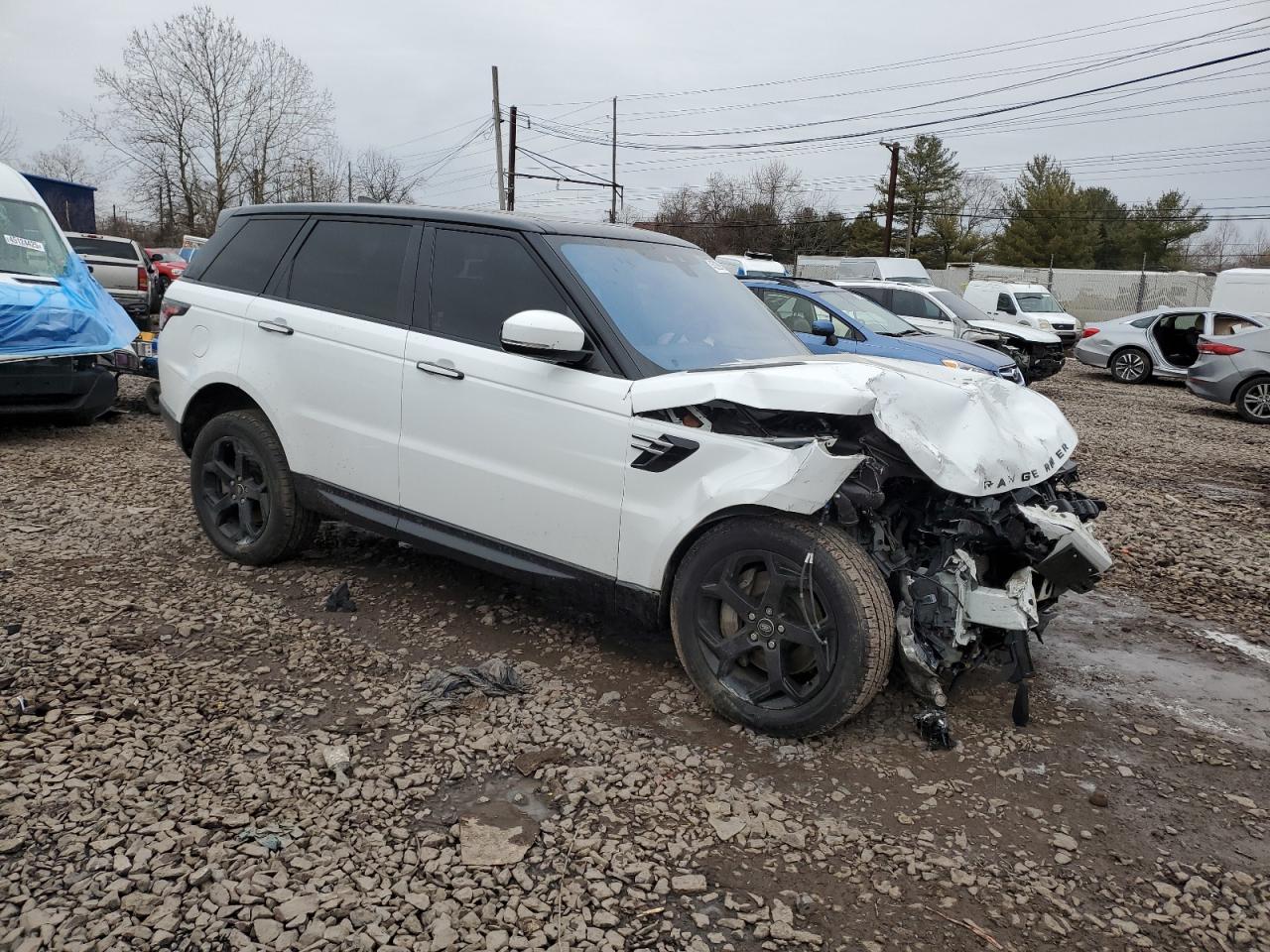2018 Land Rover Range Rover VIN SALWR2RV3JA191007 Copart auction photo, front end damage thumbnail 4