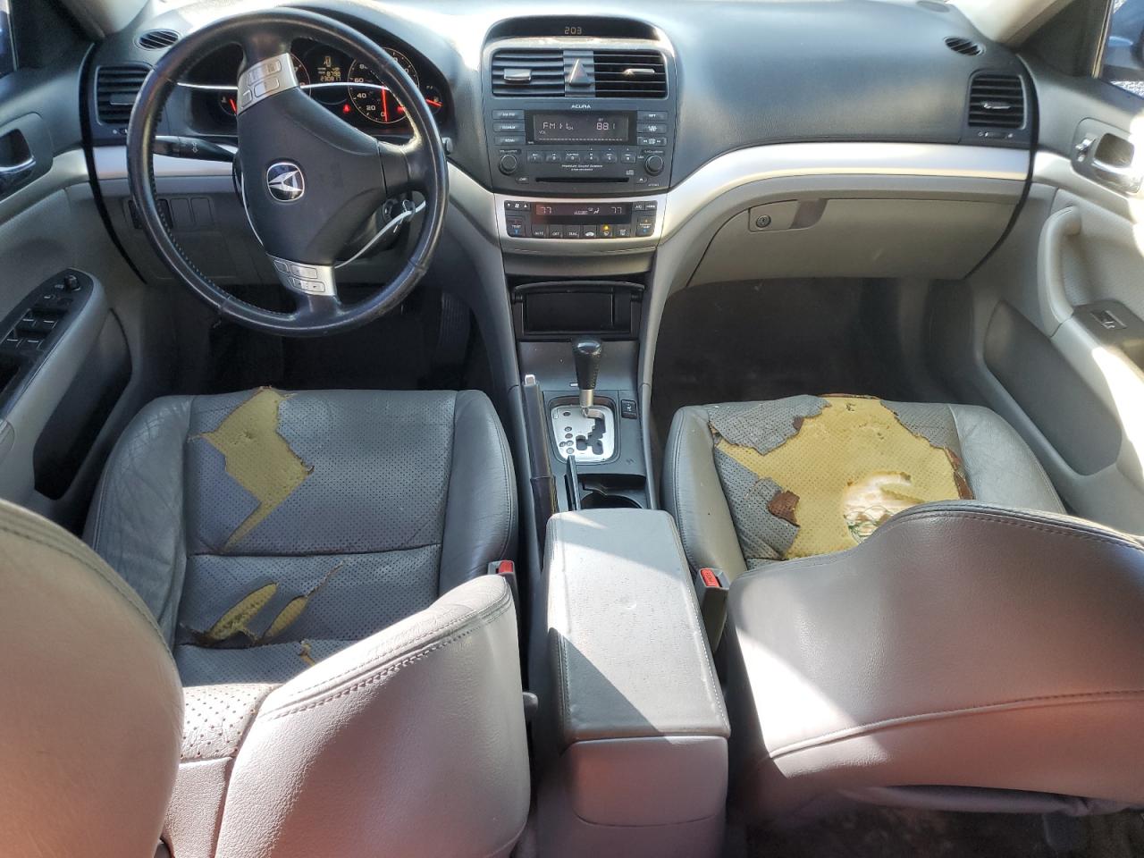 2004 Acura TSX VIN JH4CL96844C040767 Copart auction photo, all over damage thumbnail 8